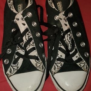 Black & White Converse
